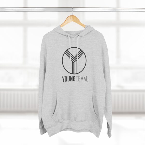 LOGO | Three-Panel Fleece Hoodie - Image 4