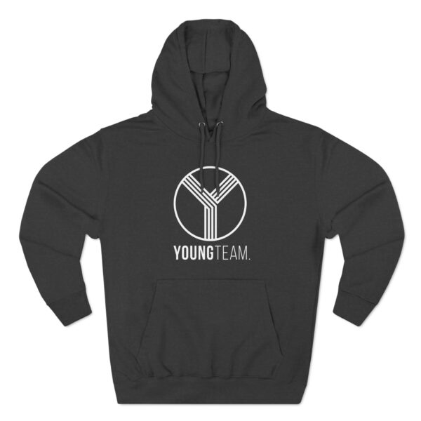 LOGO | Three-Panel Fleece Hoodie - Image 2