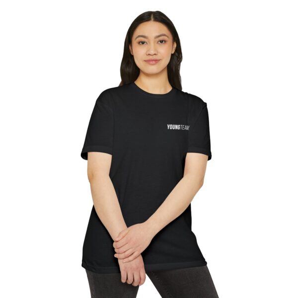 SMALL WORDMARK | Unisex CVC Jersey T-shirt - Image 11