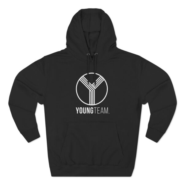 LOGO | Three-Panel Fleece Hoodie - Image 3